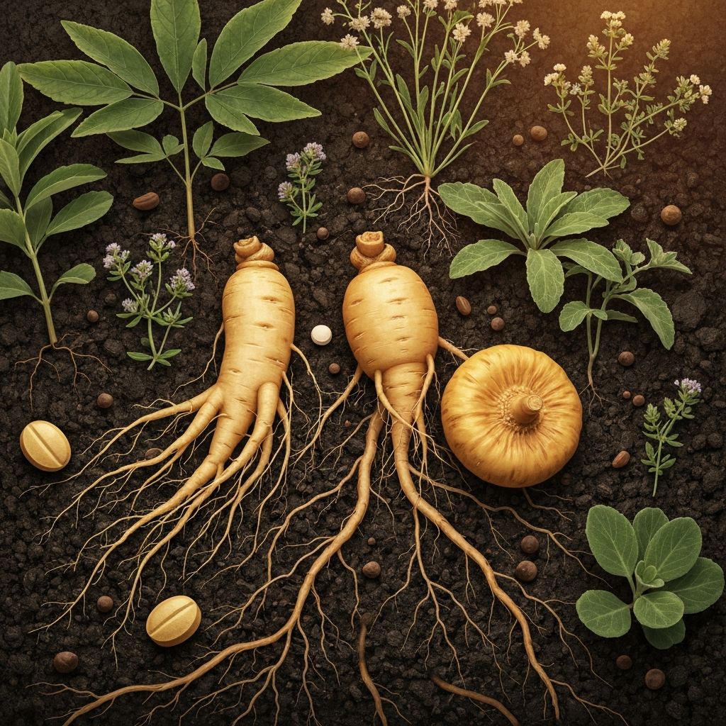 Alpine botanical plants